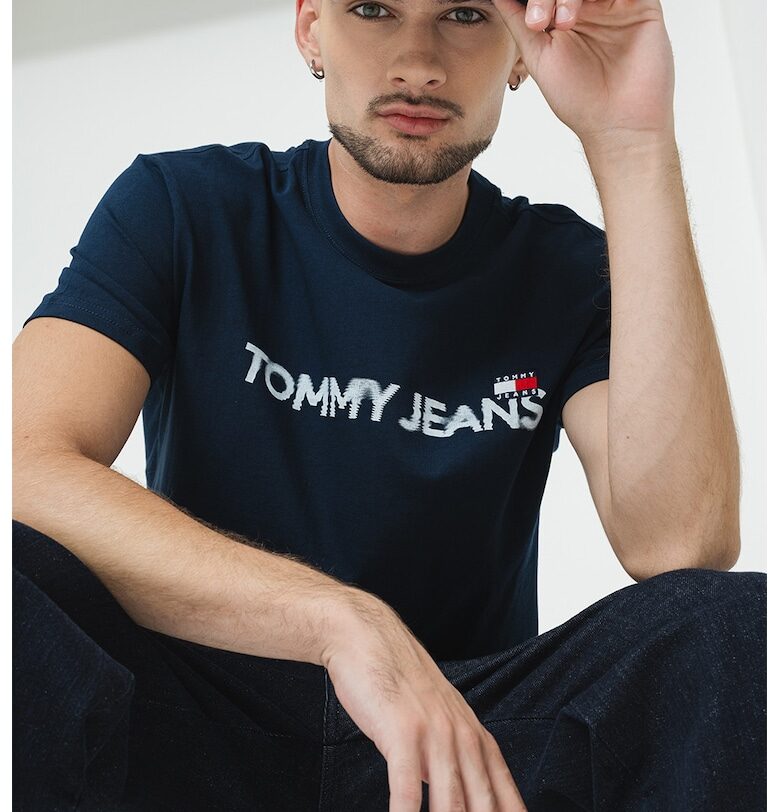 Памучна тениска с лого Tommy Jeans