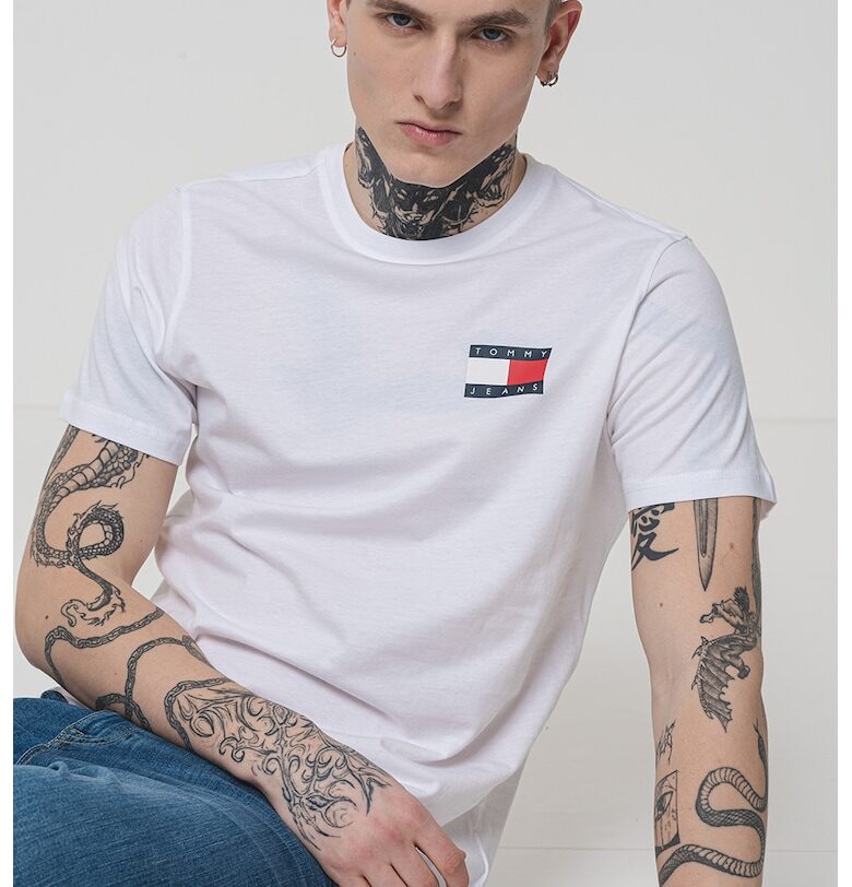 Памучна тениска с лого Tommy Jeans