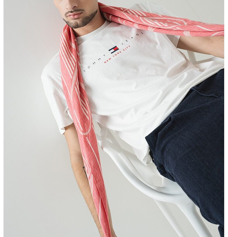 Памучна тениска с лого Tommy Jeans