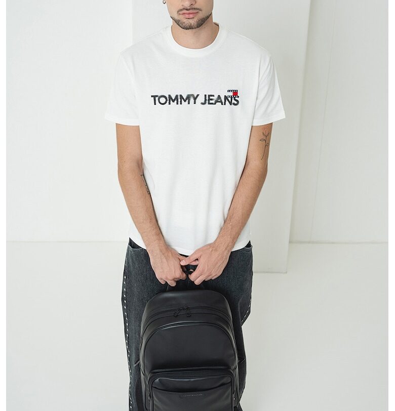 Памучна тениска с лого Tommy Jeans