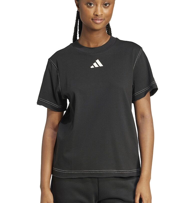 Памучна тениска с лого adidas Sportswear