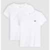 Памучна тениска с овално деколте - 2 броя Levis