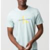Памучна тениска с овално деколте CALVIN KLEIN JEANS