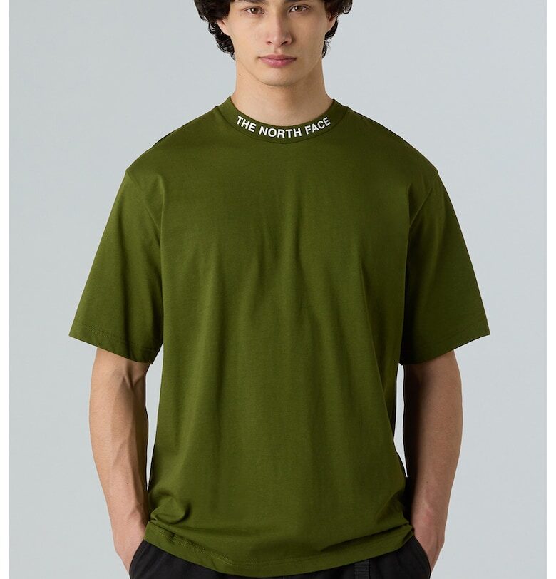 Памучна тениска с овално деколте The North Face