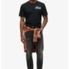 SUPERDRY - Памучна тениска с овално деколте и лого на гърба SD0APM1012124A000000 Superdry  Co