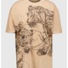 Памучна тениска с принт GUESS