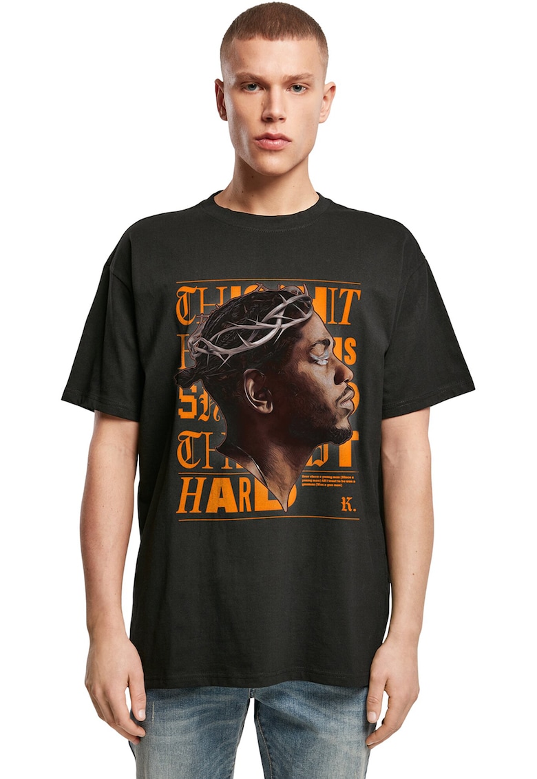 Памучна тениска с принт Mister tee