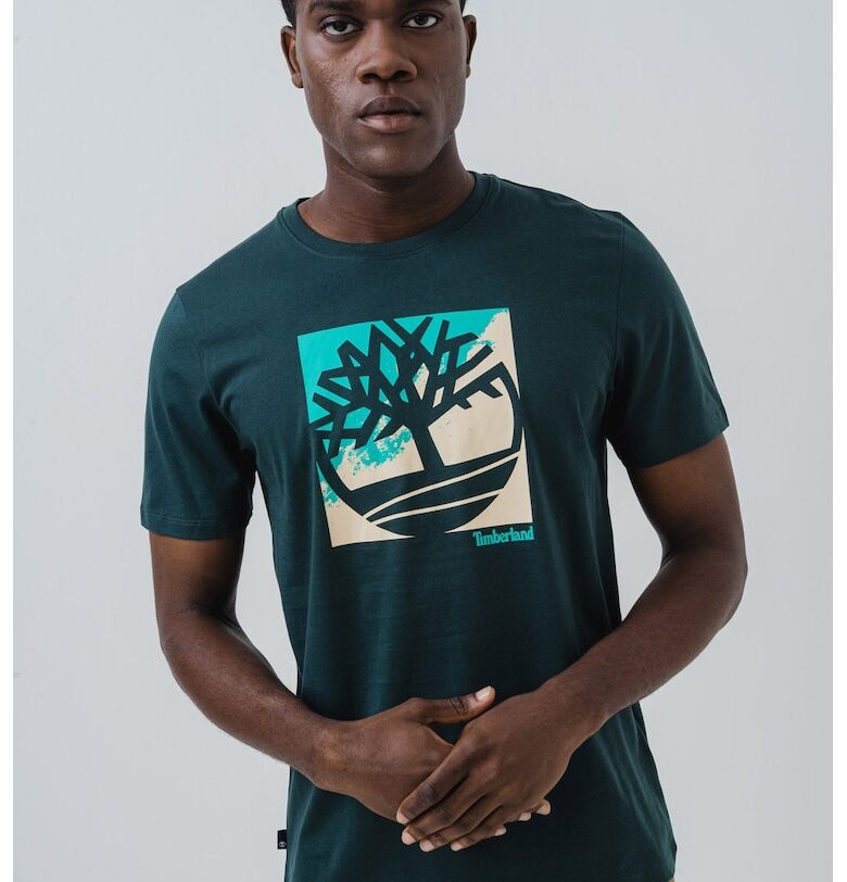 Памучна тениска с принт Timberland