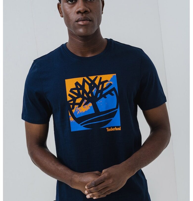 Памучна тениска с принт Timberland