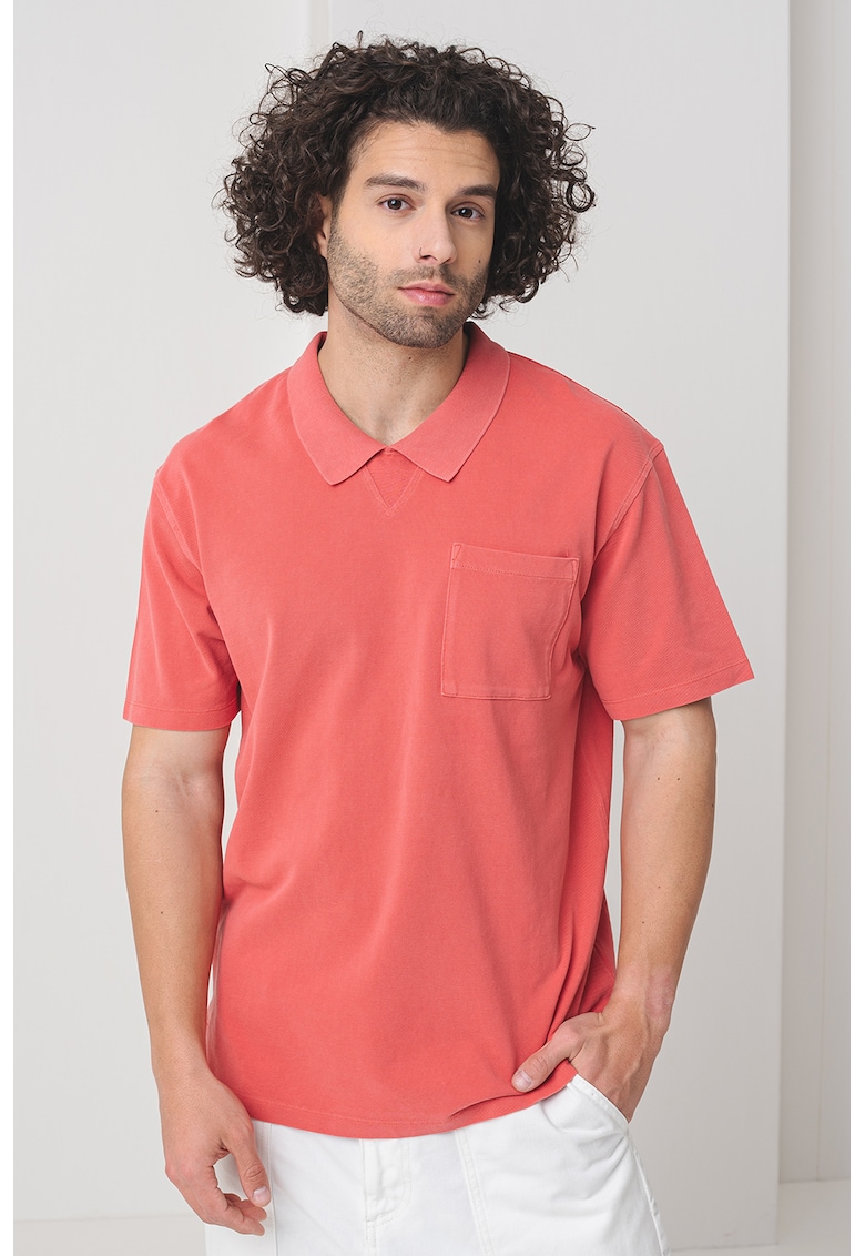Памучна тениска с пришит джоб Scotch  Soda