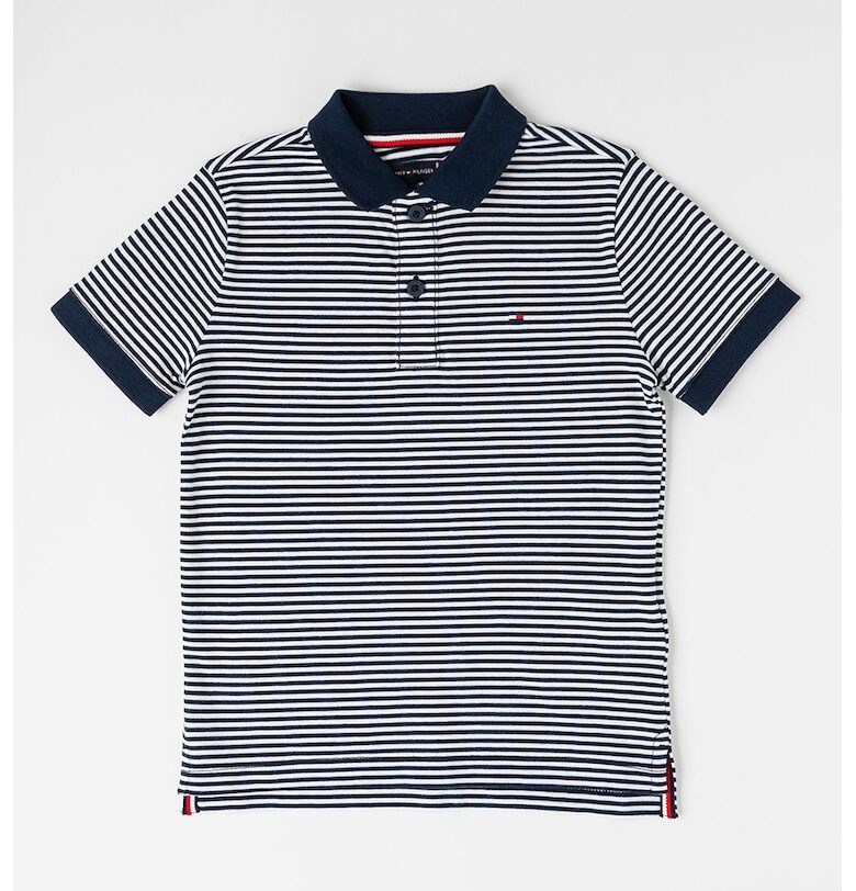 Памучна тениска с райе Tommy Hilfiger