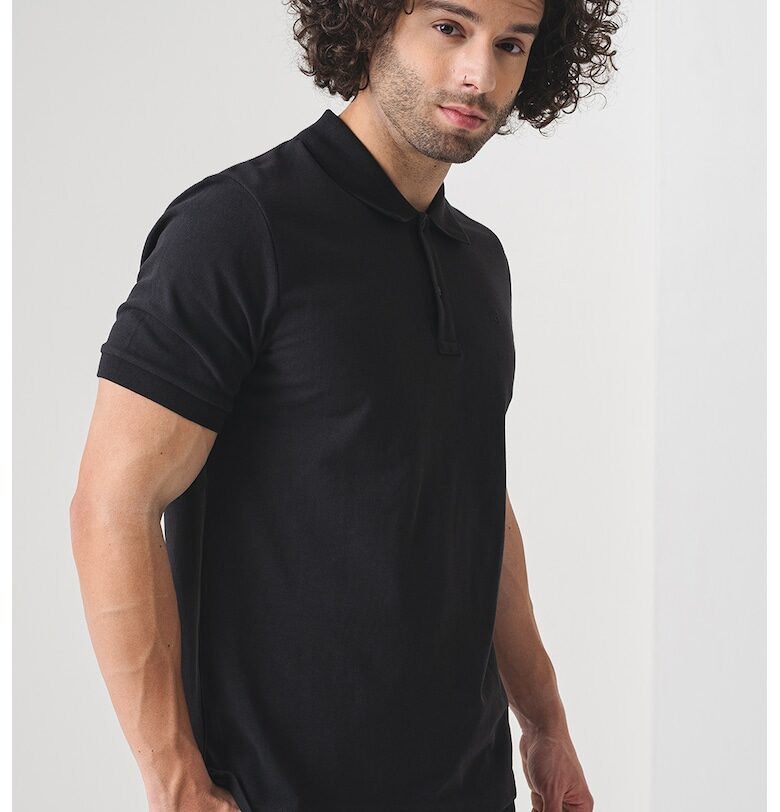 Памучна тениска с яка Scotch  Soda