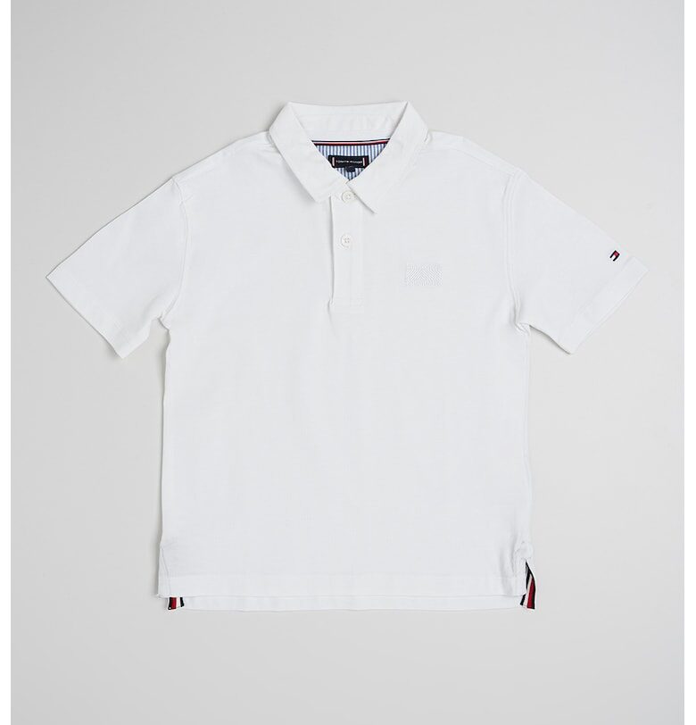 Памучна тениска с яка Tommy Hilfiger