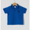 Памучна тениска с яка US Polo Assn