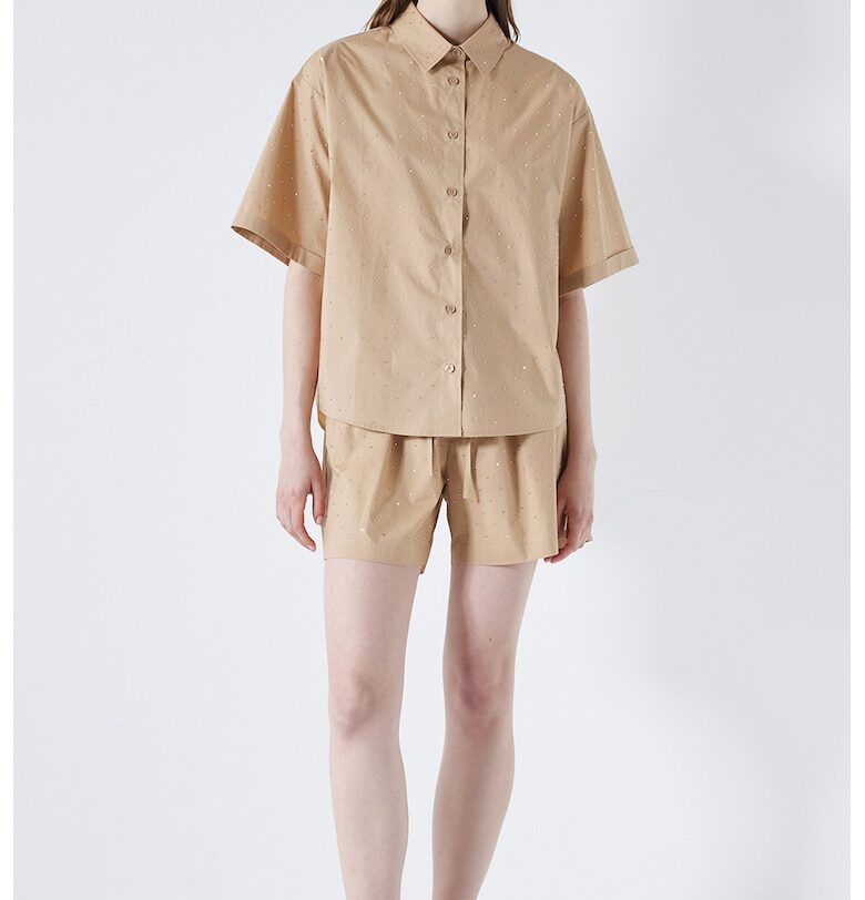 Памучна уголемена риза Ipekyol