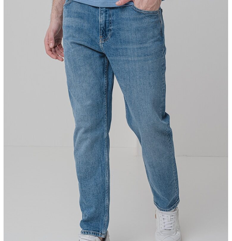 Памучни дънки с 5 джоба CALVIN KLEIN JEANS