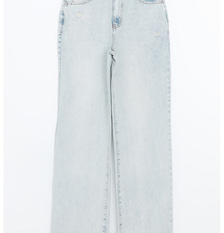 Памучни дънки със средновисока талия LC WAIKIKI