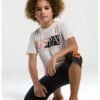 Памучна тениска и шорти - 2 части US Polo Assn