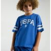 Памучни тениска и шорти с лого - 2 части US Polo Assn