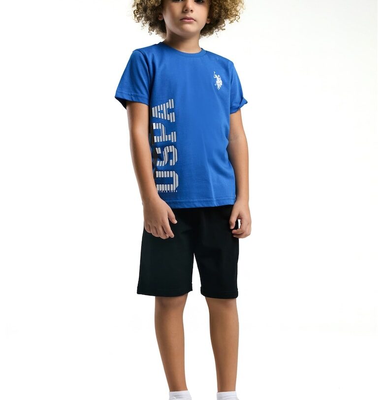 Тениска с овално деколте и панталон US Polo Assn