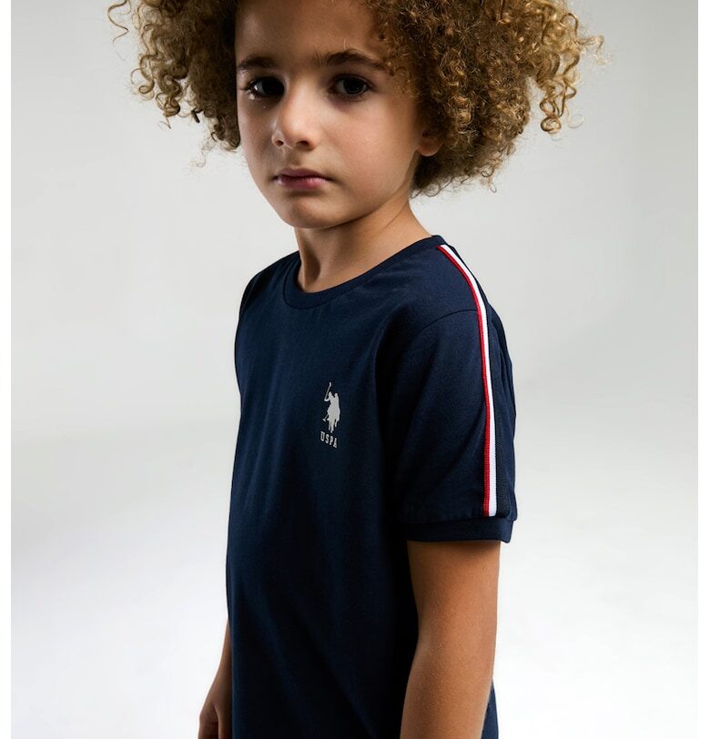 Памучни тениска и шорти с лого US Polo Assn