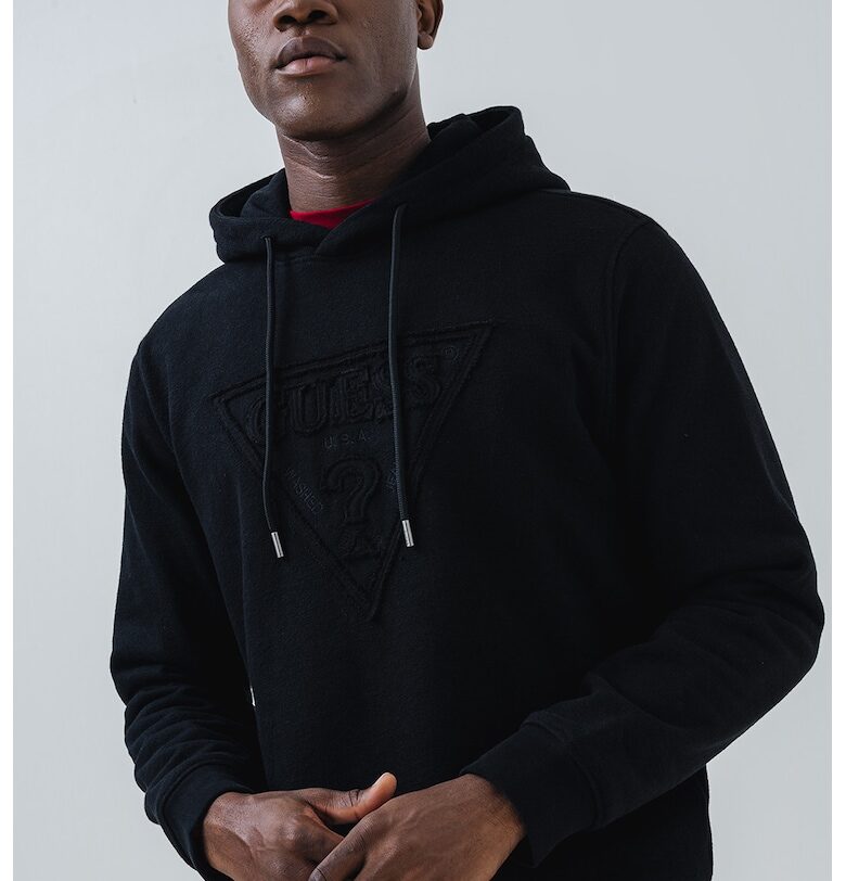 Памучно худи с лого GUESS