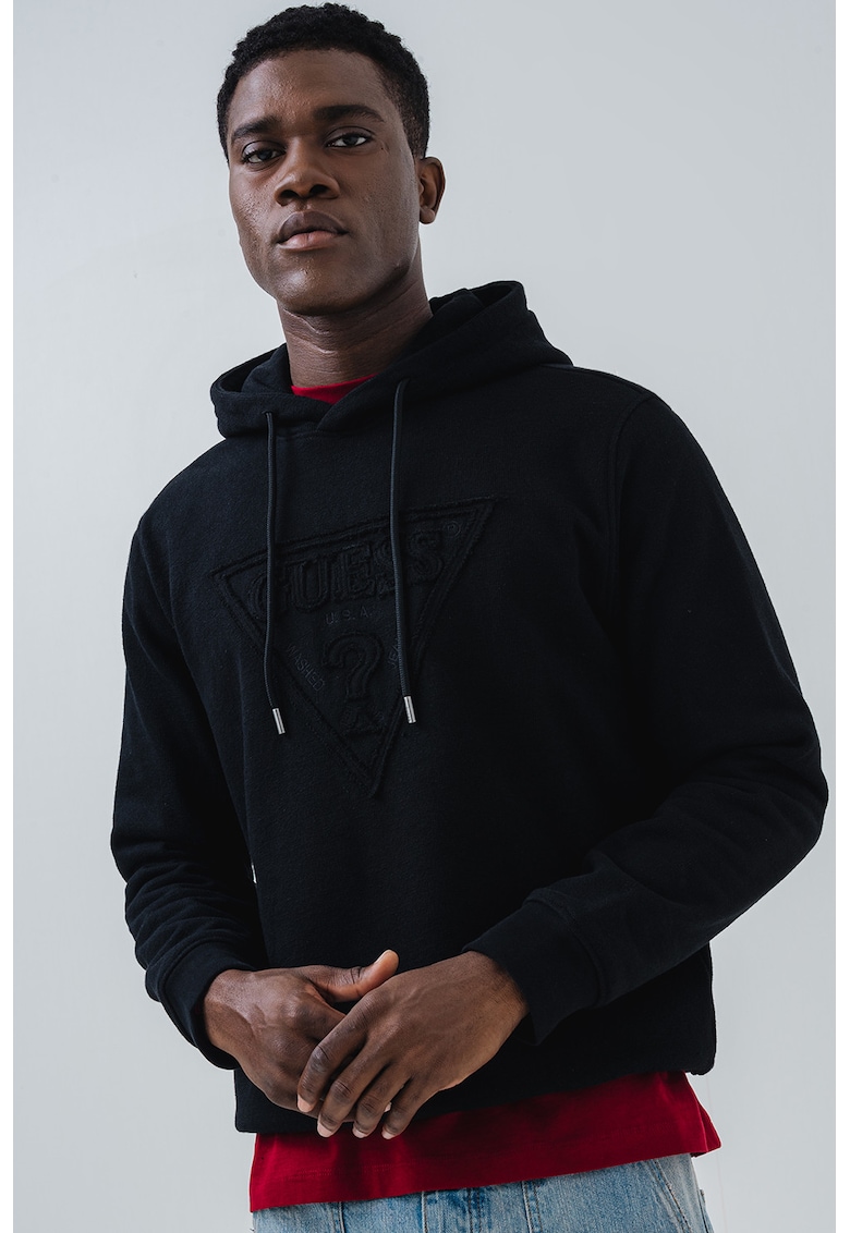 Памучно худи с лого GUESS