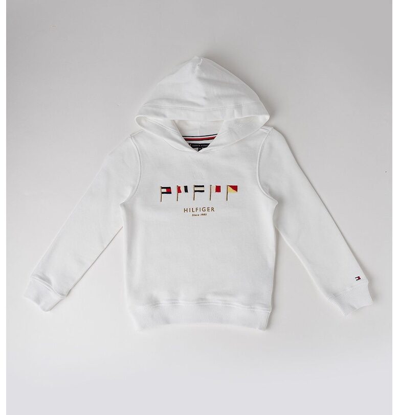 Памучно худи с надпис Tommy Hilfiger