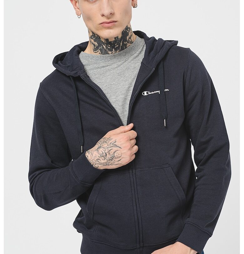 Памучно худи с цип Champion