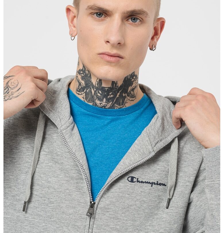 Памучно худи с цип Champion