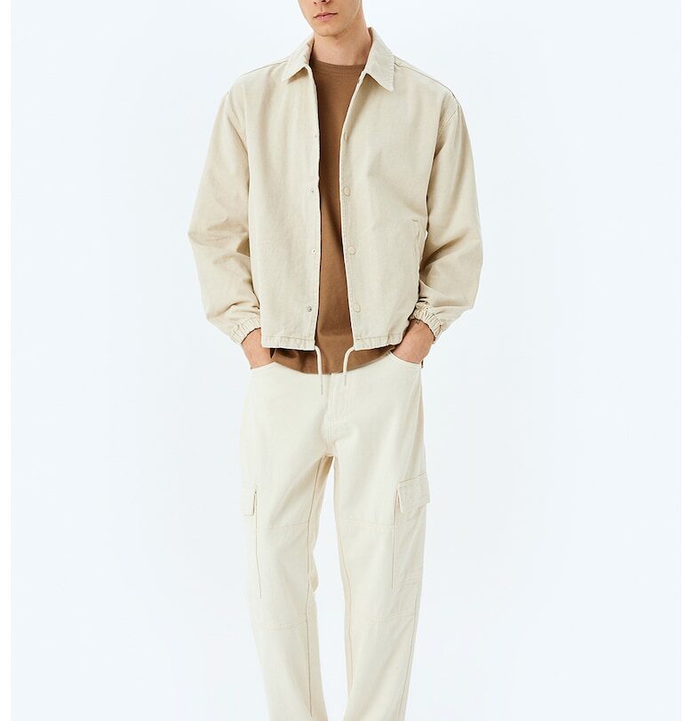 Памучно яке с еластични маншети KOTON