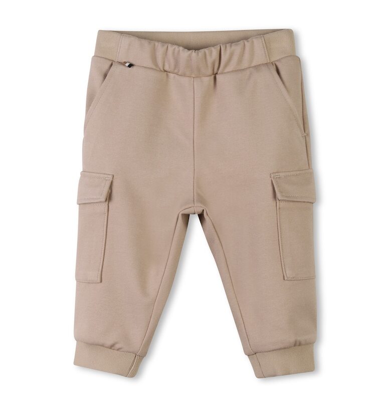 Панталон с джобове и стесен крачол BOSS Kidswear