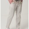 Панталон с лен Sanderson BOSS