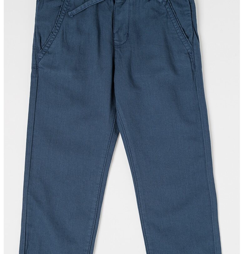 Панталон с памук и лиосел с регулируема талия Mayoral