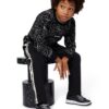 Панталон с памук с лого KARL LAGERFELD KIDS
