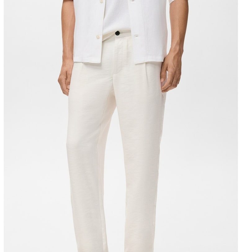 Панталон чино с модал Mango