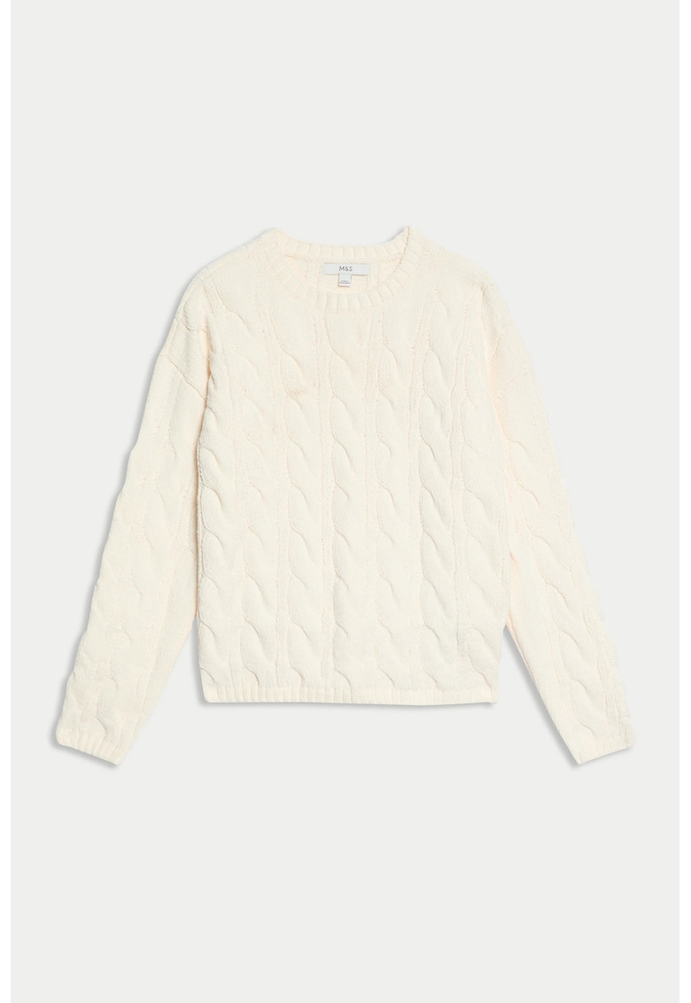 Плетен пуловер Marks  Spencer