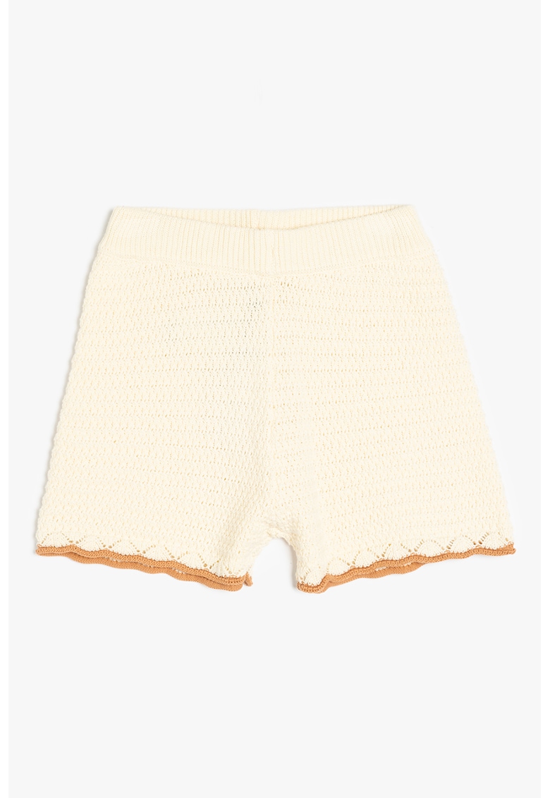 Плетени шорти с вълнообразни краища KOTON