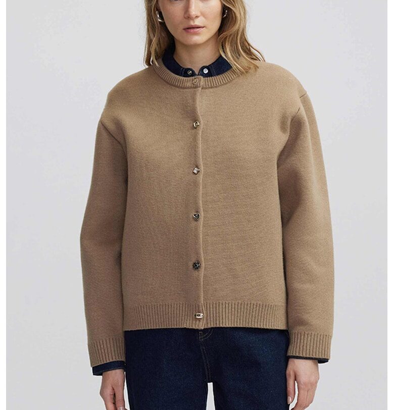 Плетено яке с паднали ръкави Ipekyol