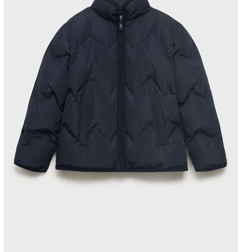 Подплатено зимно яке с джобове Mango