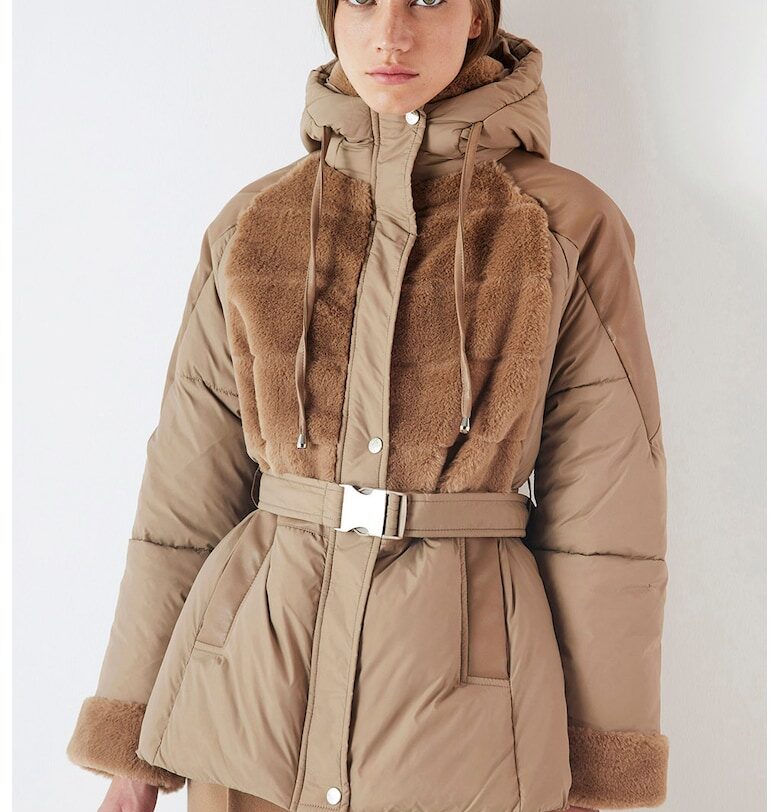 Подплатено зимно яке с еко пух Ipekyol