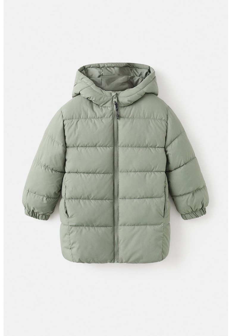 Подплатено зимно яке с еластични маншети Mango