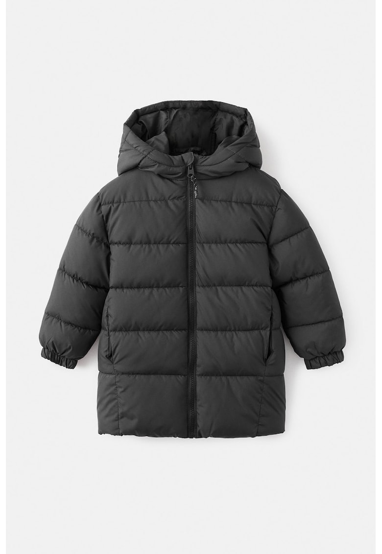 Подплатено зимно яке с еластични маншети Mango