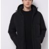 Подплатено зимно яке с качулка COLINS