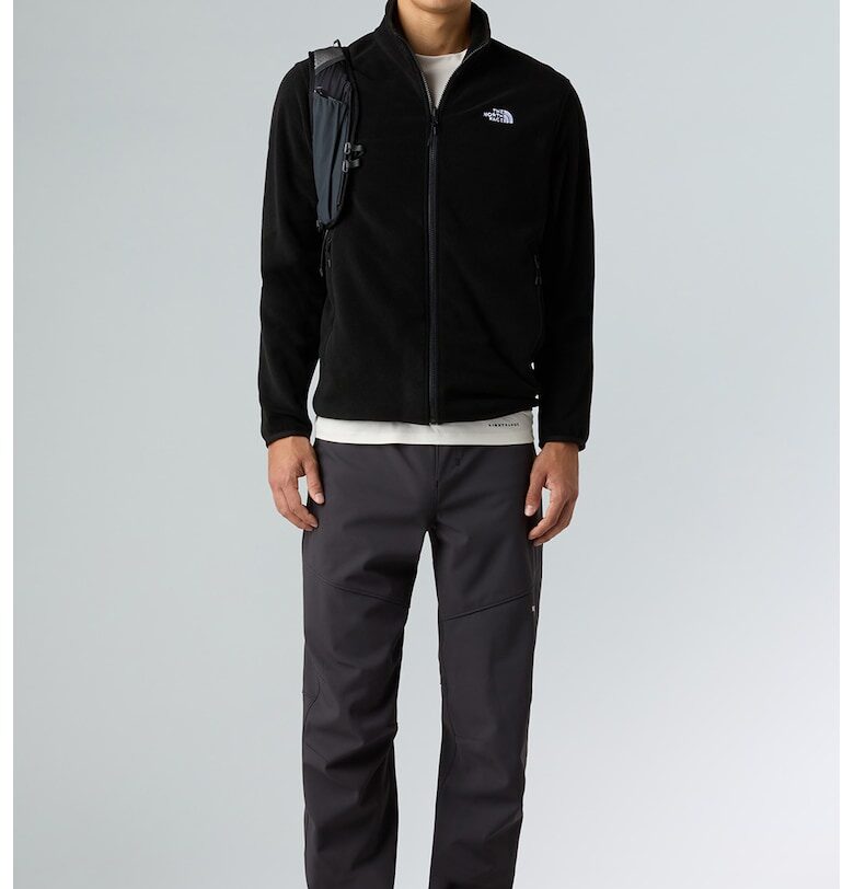 Поларен трекинг суитшърт Glacier с джобове The North Face