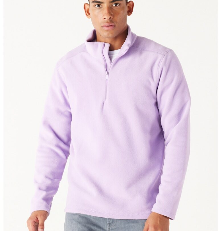 Поларена блуза с цепка и цип ACCo