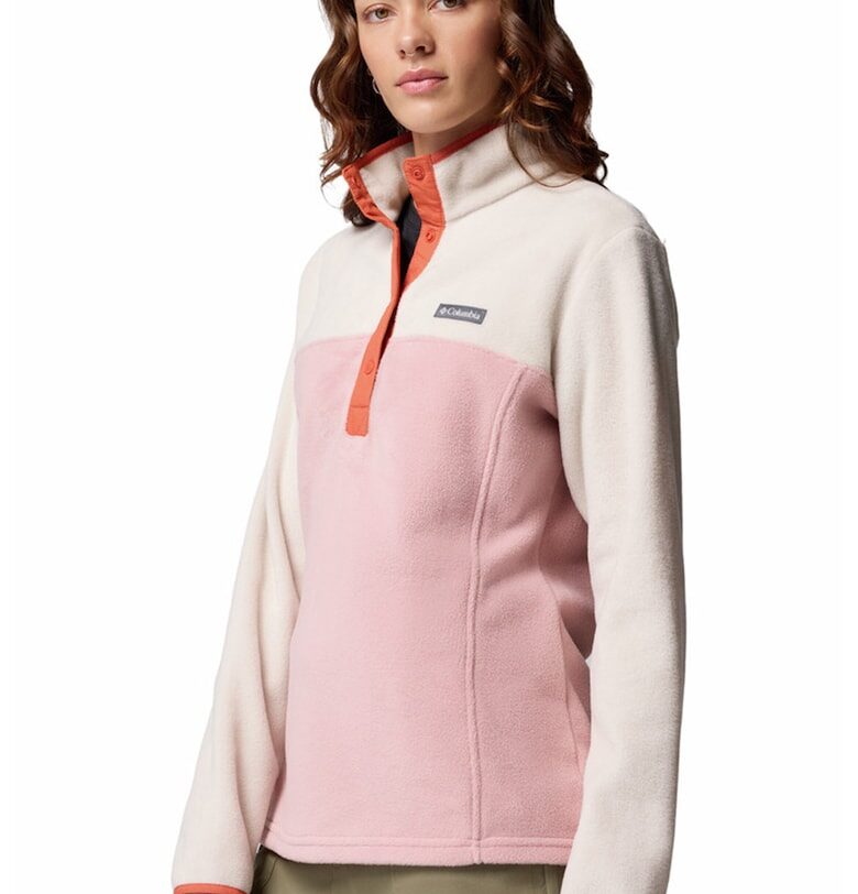 Поларена трекинг блуза с къс цип Columbia