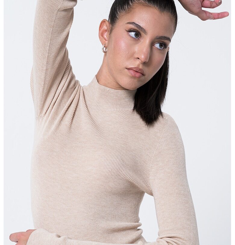 Поло с кашмир и смес с коприна GUESS