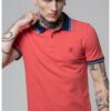 Поло тениска с бродирано лого United Colors of Benetton