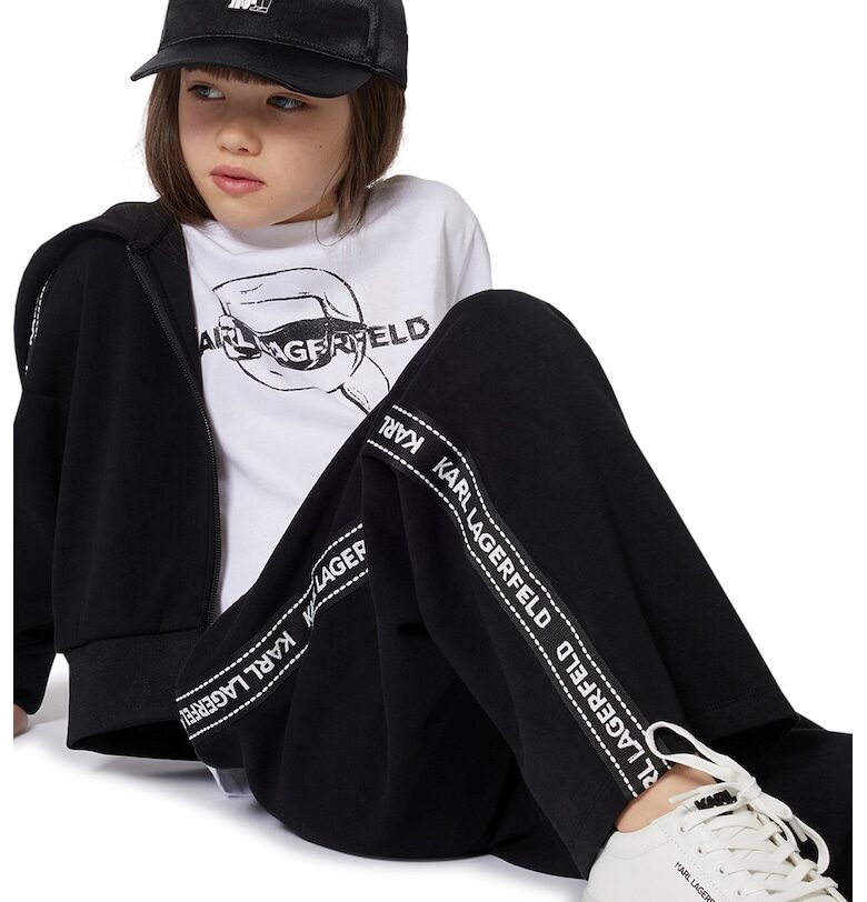 Худи с цип KARL LAGERFELD KIDS